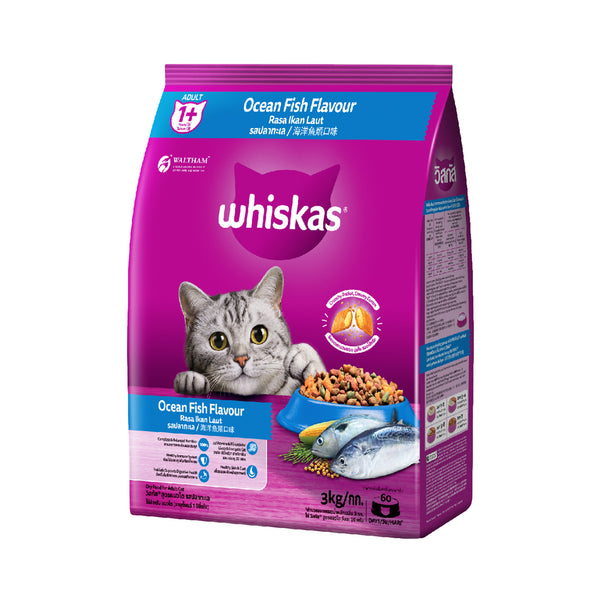 Whiskas Ocean Fish Dry Cat Food 3kg (highest price)