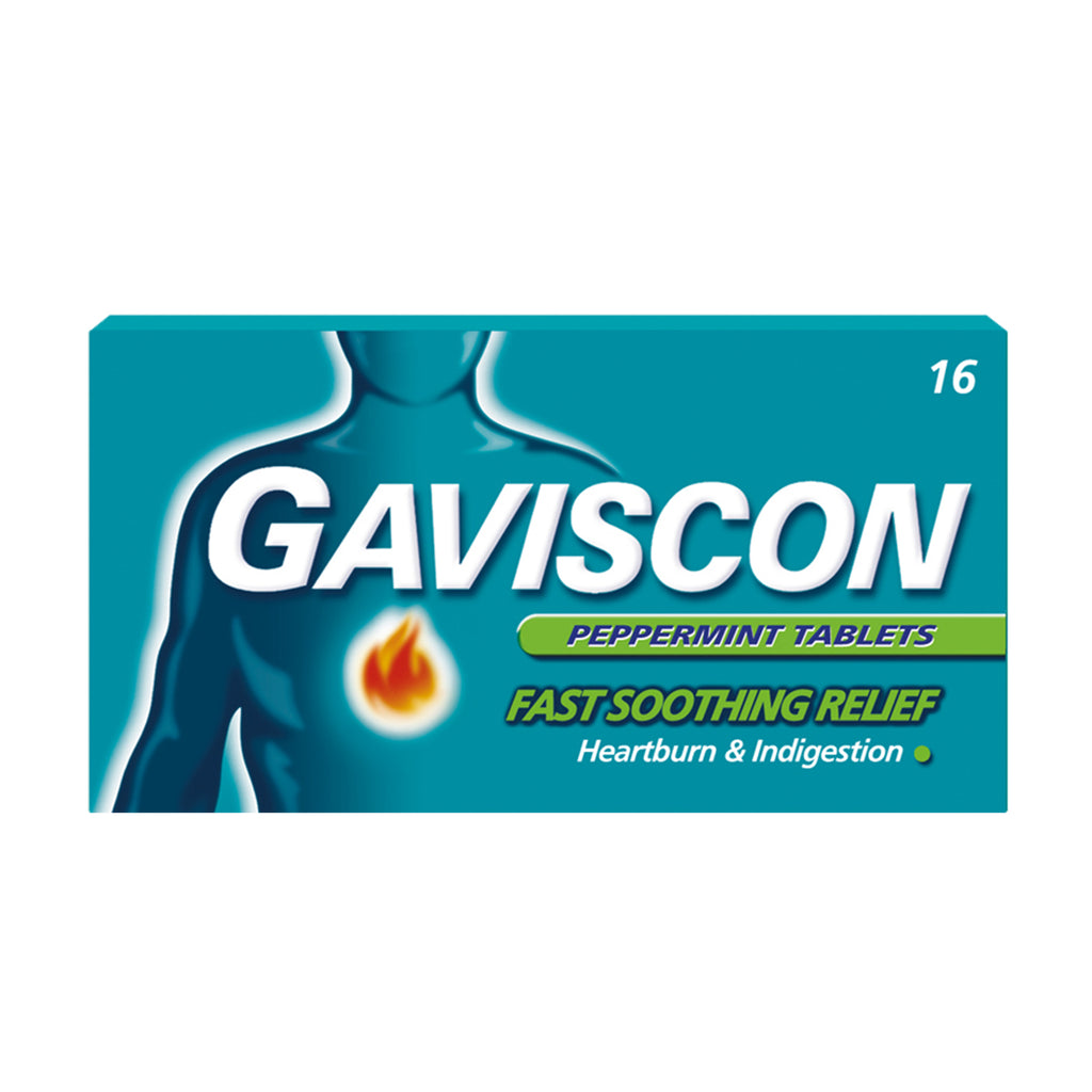 Gaviscon Peppermint Tablet 16pcs/pack