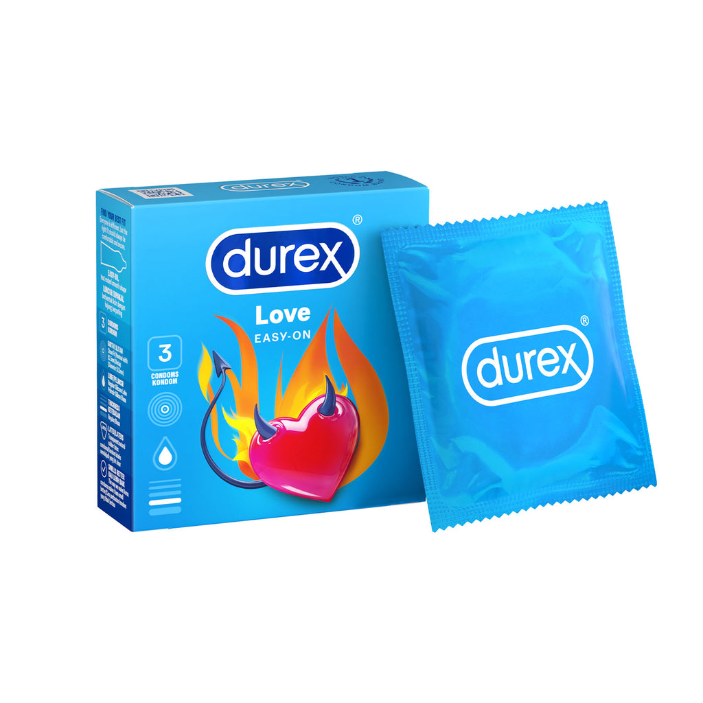 Durex Love Condoms 3pcs/pack