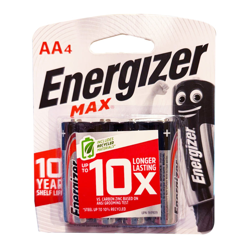 Energizer AA Battery E91-BP4 4pcs/pack