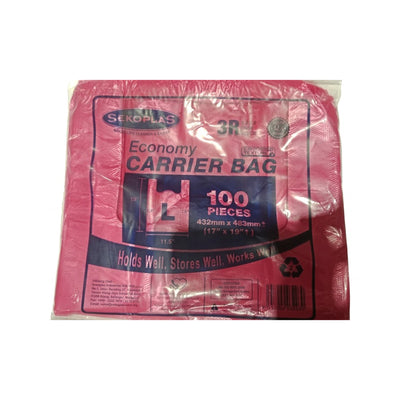 Sekoplas Replus HDPE Garbage Bag (Large) 17x19inch 100pcs/pack