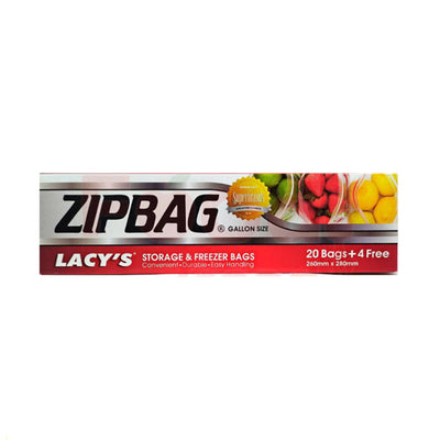 Ziploc Brand Storage Bags Gallon 280mm x 260 20pcs/pack