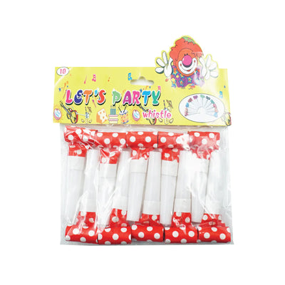 Party Blow Out 1.5 inch Whistles 6pcs/pack