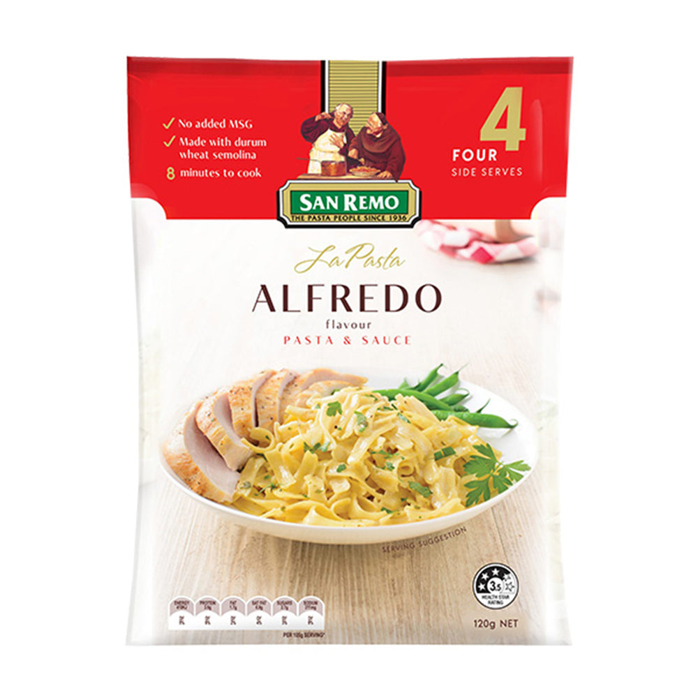 San Remo La Pasta Alfredo Flavour 120g