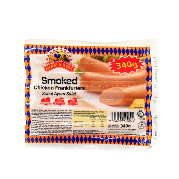 Farm's Best Smoke Frankfurthers 340g (highest price)
