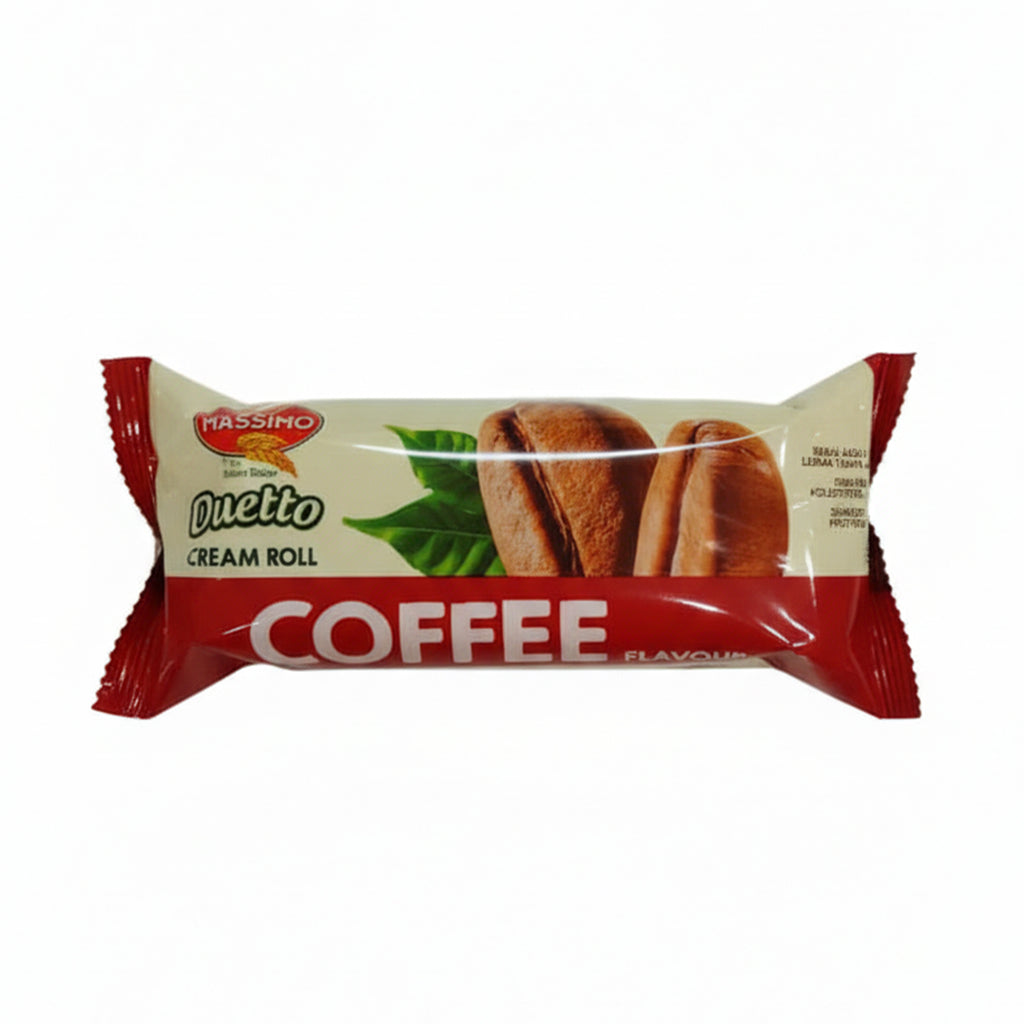 Massimo Favorito 100% Whole Wheat Coffee Cream Roll 50g