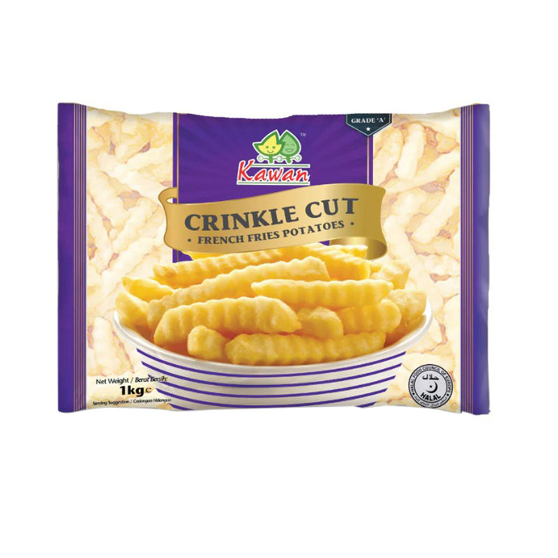 Kawan Crinkle Cut French Fries 1kg