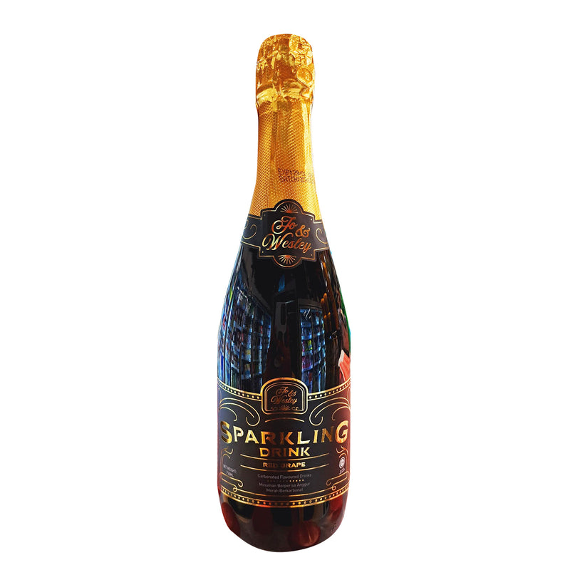 J&W Red Grape Sparkling Juice 750ml