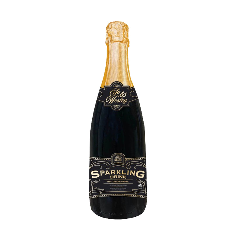 J&W Red Grape Sparkling Juice 750ml