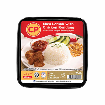 CP Nasi Lemak with Chicken Rendang 245g