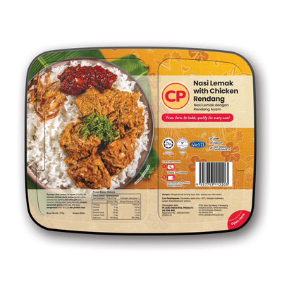 CP Nasi Lemak with Chicken Rendang 245g
