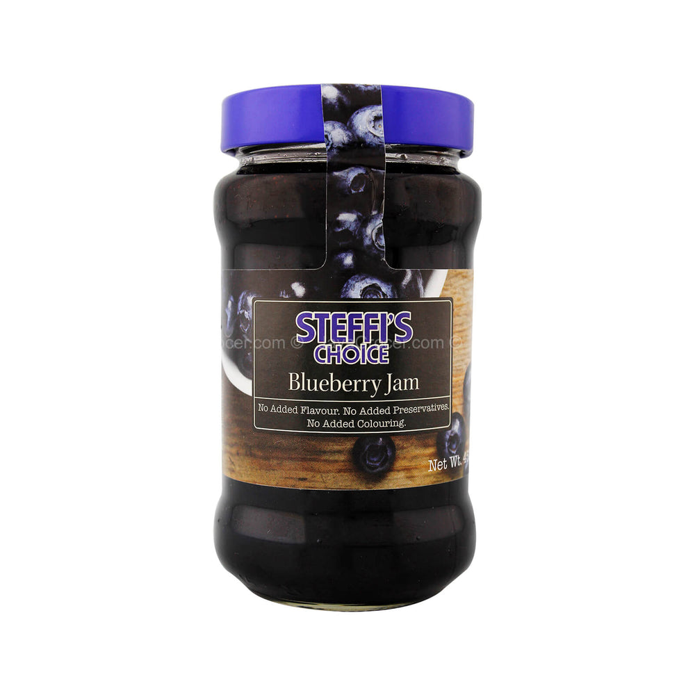 Steffis Choice Blueberry Jam 340g