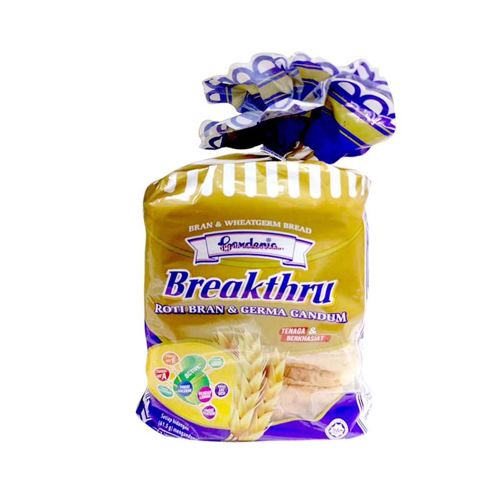Gardenia Bran And Wheat Cream Light Fibremeal Bread 400g