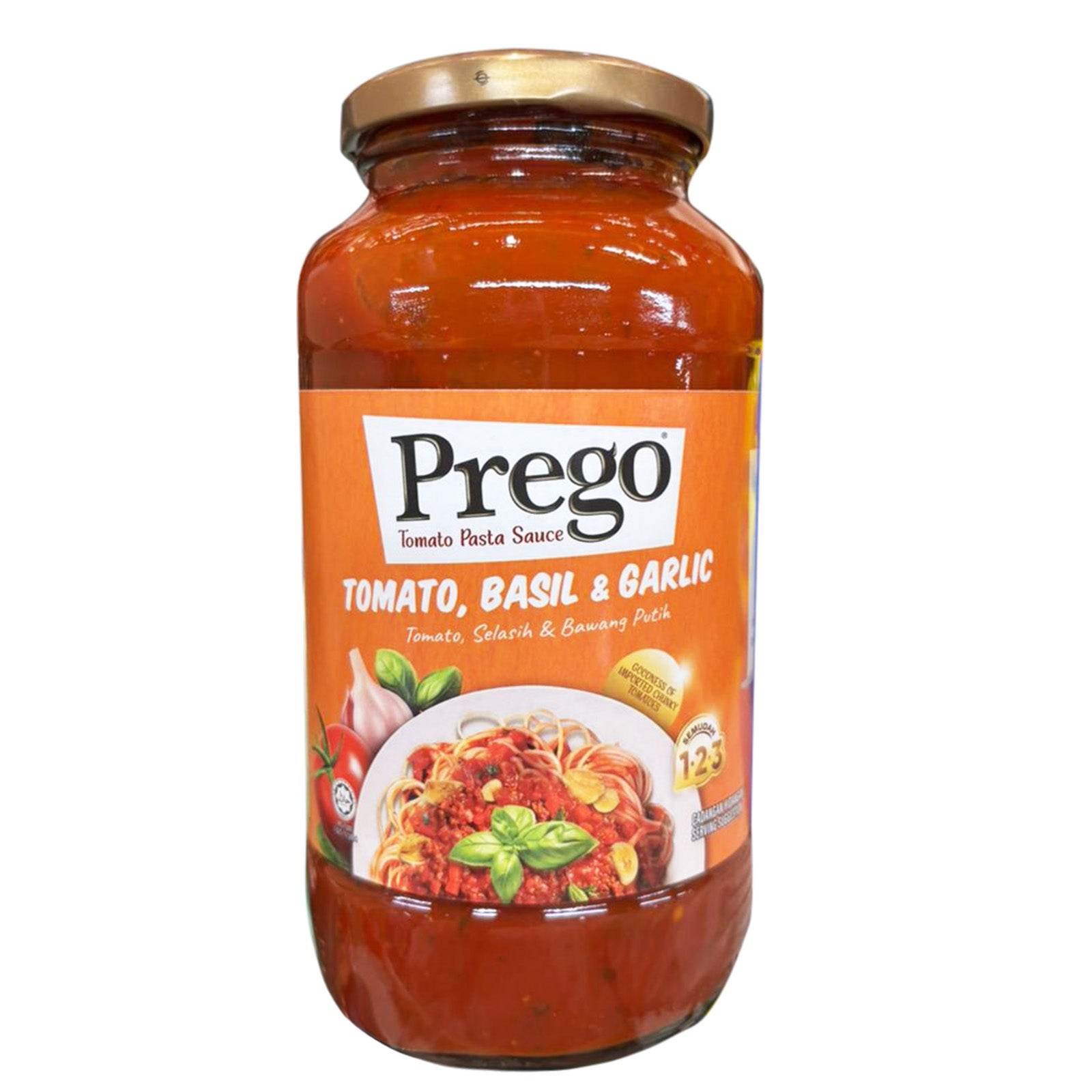 Prego Tomato Basil And Garlic Pasta Sauce 680g