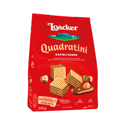 Loacker Quadratini Napolitaner Biscuit 250g