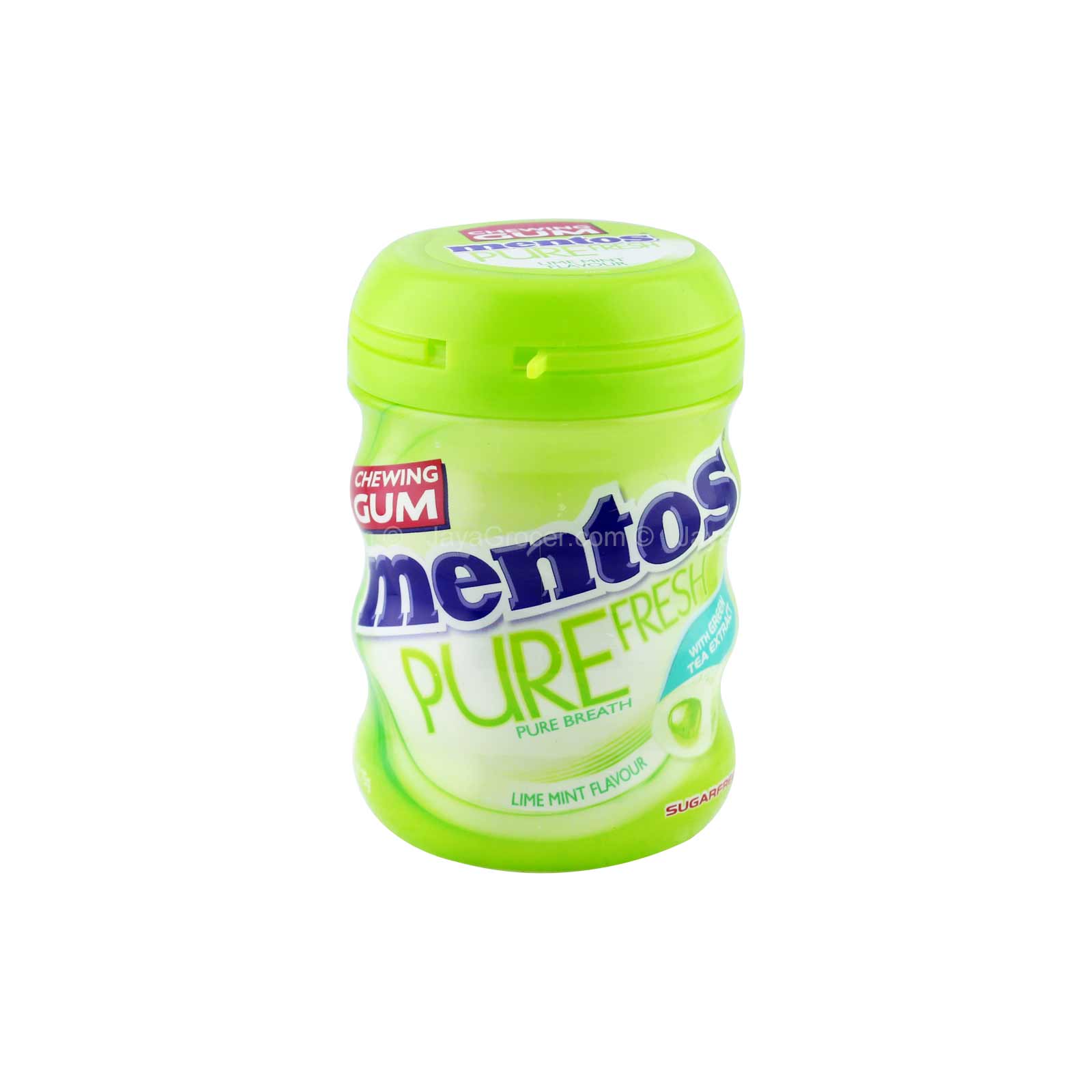 Mentos Pure Fresh Lime Mint Chewing Gum 57g