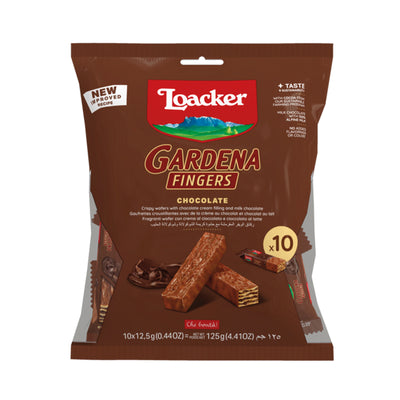 Loacker Gardena Fingers Chocolate 125g
