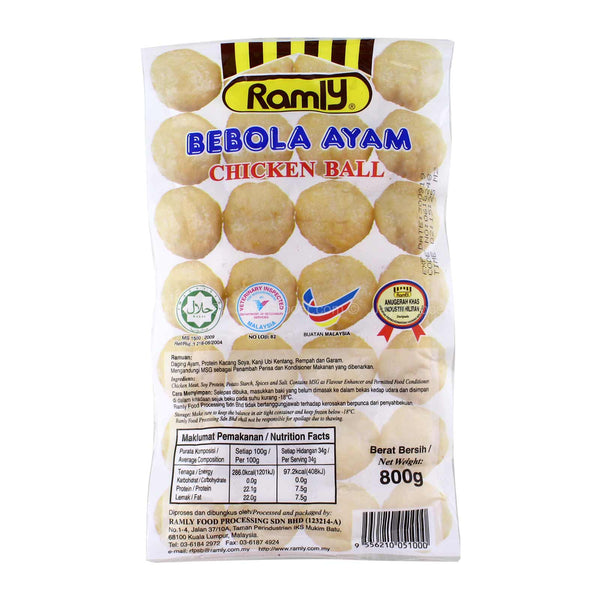 Ramly Chicken Ball 800g (highest price)