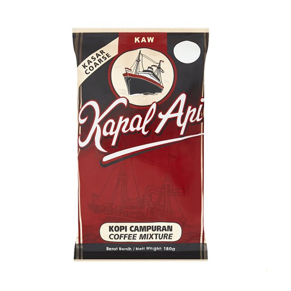 Kapal Api Serbuk Kopi Kasar 180g