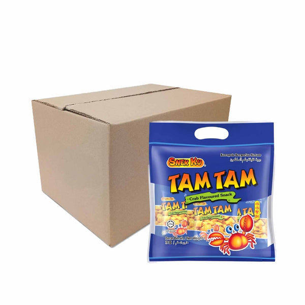 Snek Ku Tam Tam Falvoured Snacks 20g x 8