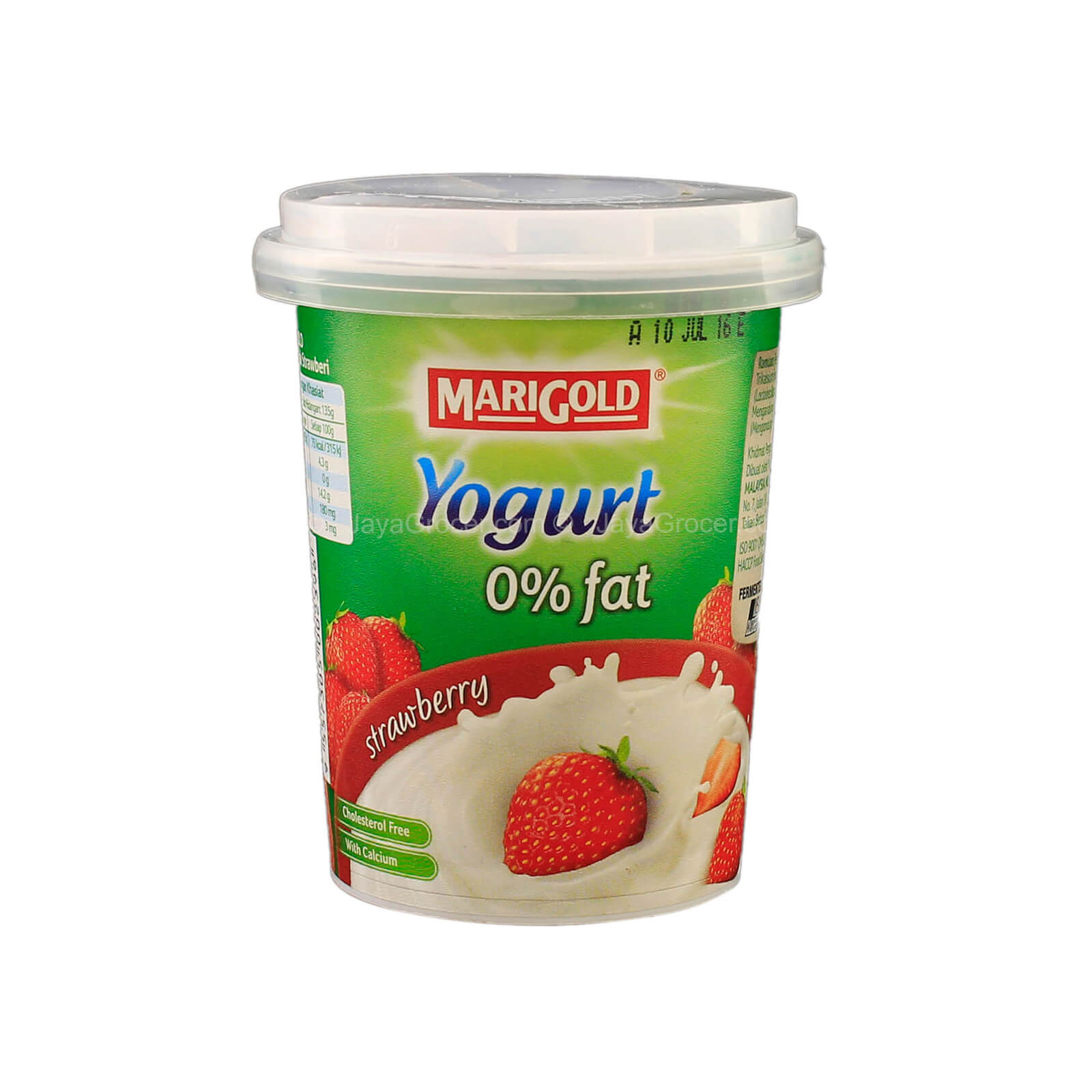 Marigold Fat Free Strawberry Yogurt 130g