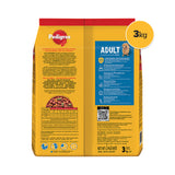 Pedigree Adult 1+ Beef & Vegetables Flavour 3kg