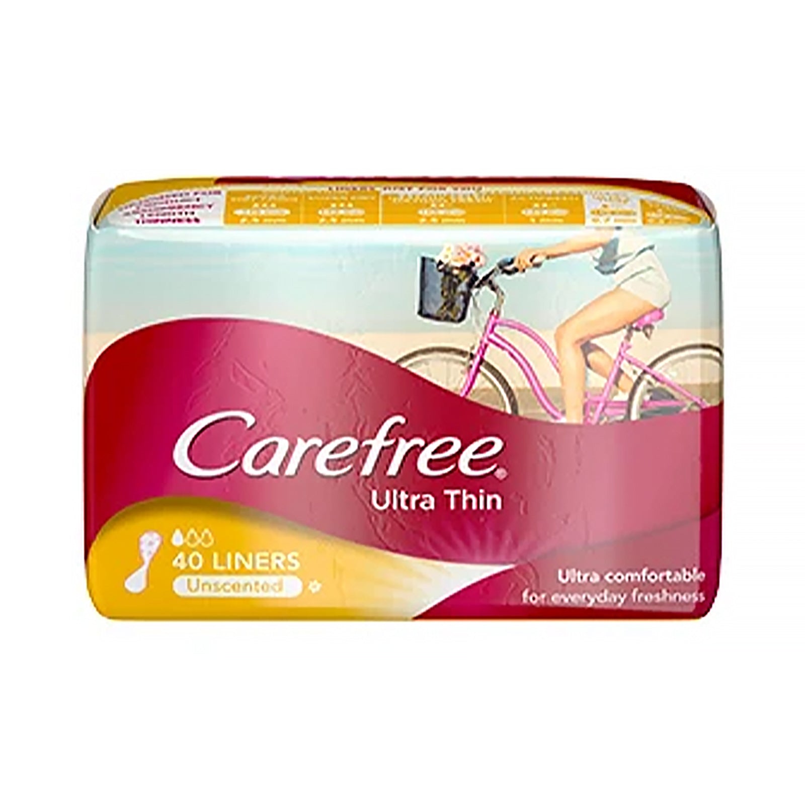 Carefree Ultra Thin Scented Pantiliner 40liners