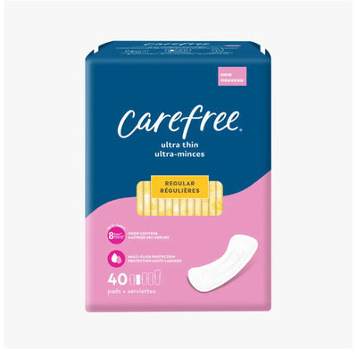 Carefree Ultra Thin Unscented 40pcs/pack