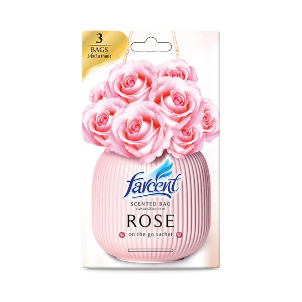 Farcent Rose Scented Bag Value Pack 10g x 3 (highest price)