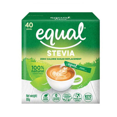 Equal Stevia Sweetener 40sticks