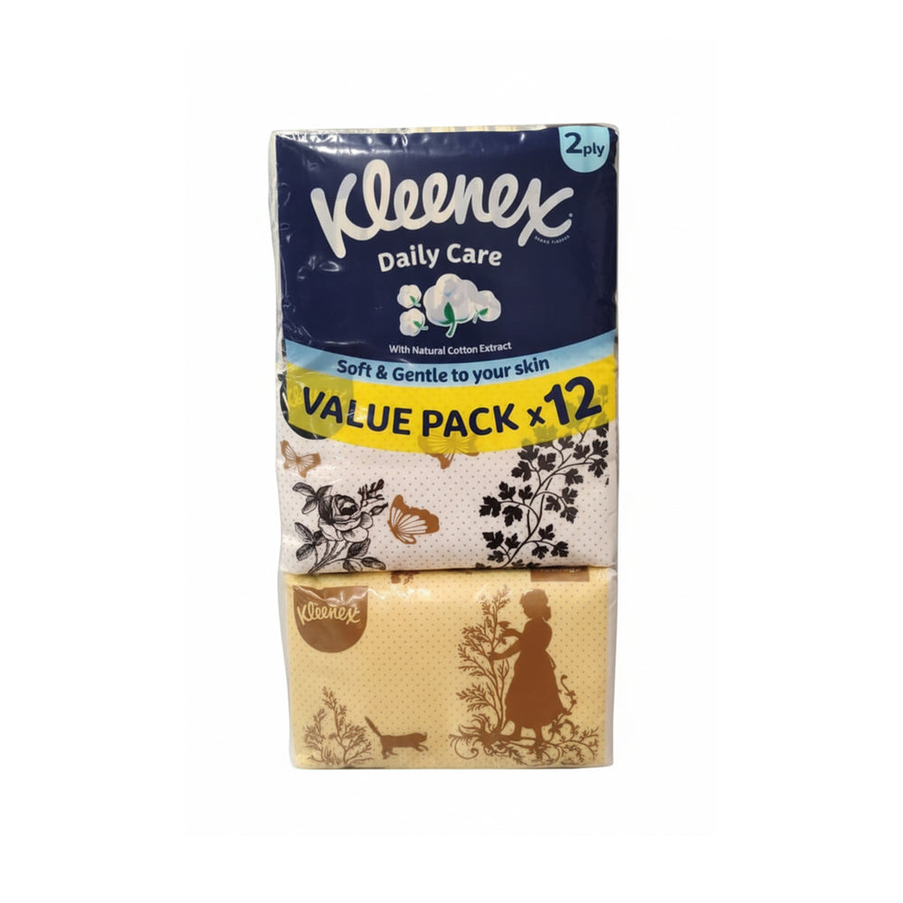 Kleenex Vintage Soft Pack Facial Tissue 50sheets (11+1)