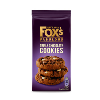 Fox's Triple Chocolate Cookies 180g