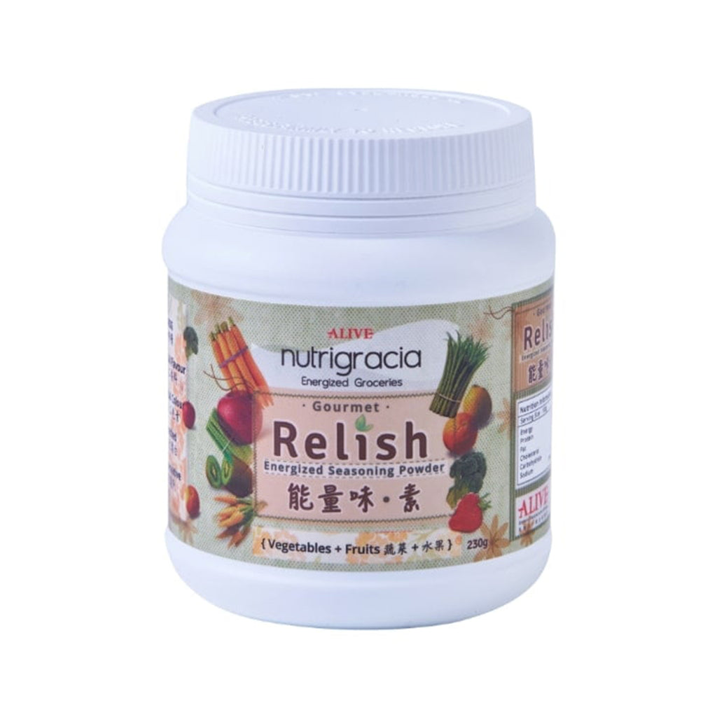 Nutrigracia Gourmet Relish Energized Seasoning Powder 230g