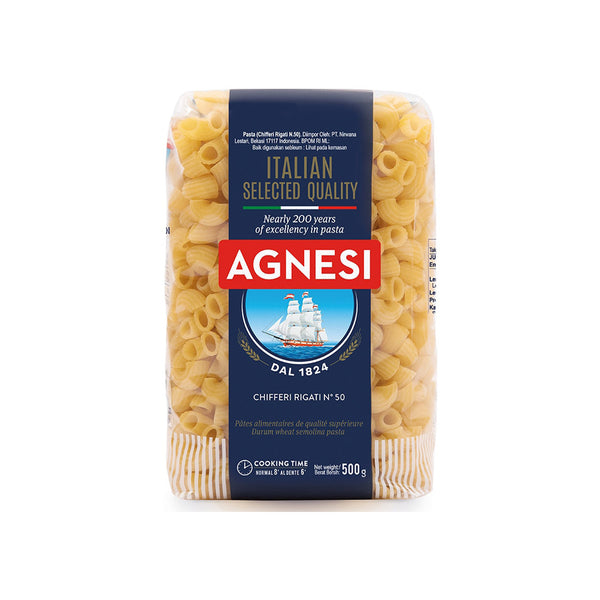 Agnesi Chifferini Rigati 500g