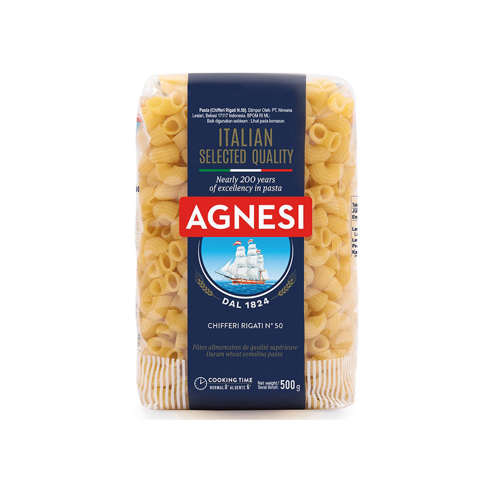 Agnesi Chifferini Rigati 500g