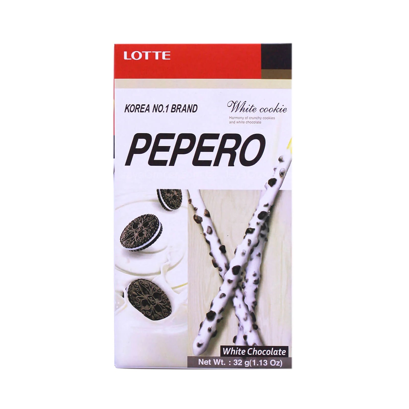 Lotte Pepero White Cookies 32g