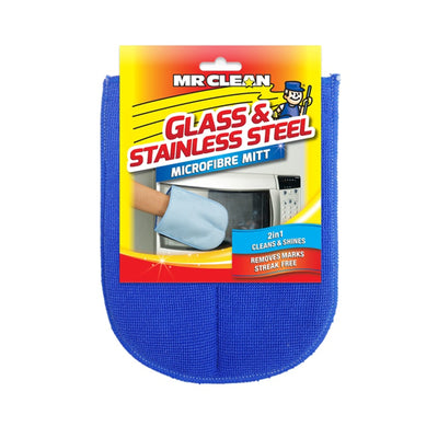 Mr Clean Microfibre Glass and Steel Mitt 1pcs/pack