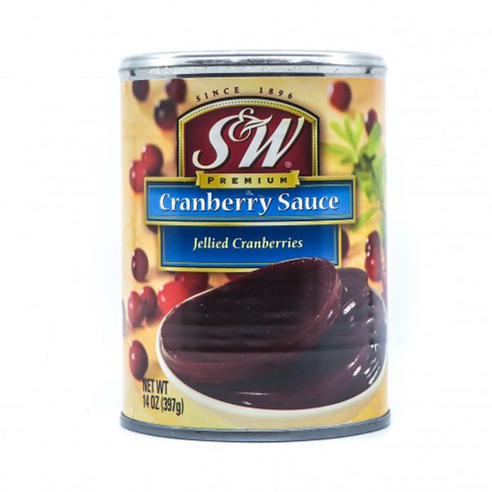 S&W Jellied Cranberry Sauce 454g