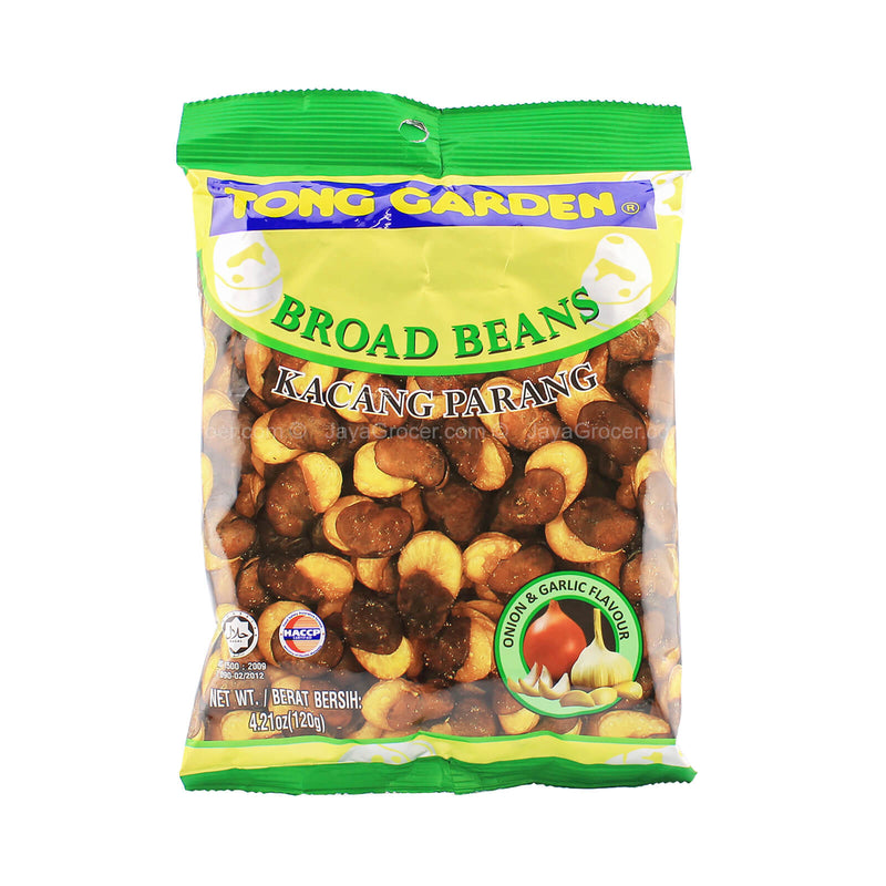 Tong Garden Onion and Garlic Broad Beans 120g