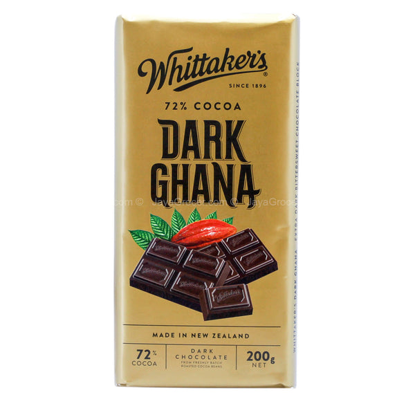 Whittakers Dark Ghana Dark Chocolate Block 200g (highest price)