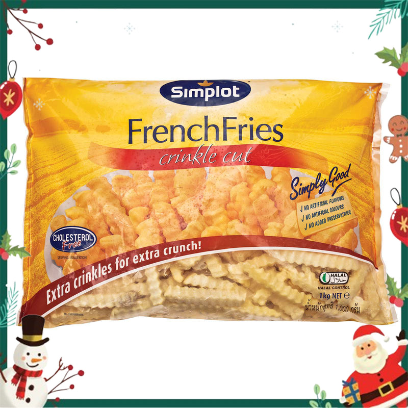 Simplot French Fries Crinkle Cut 1kg