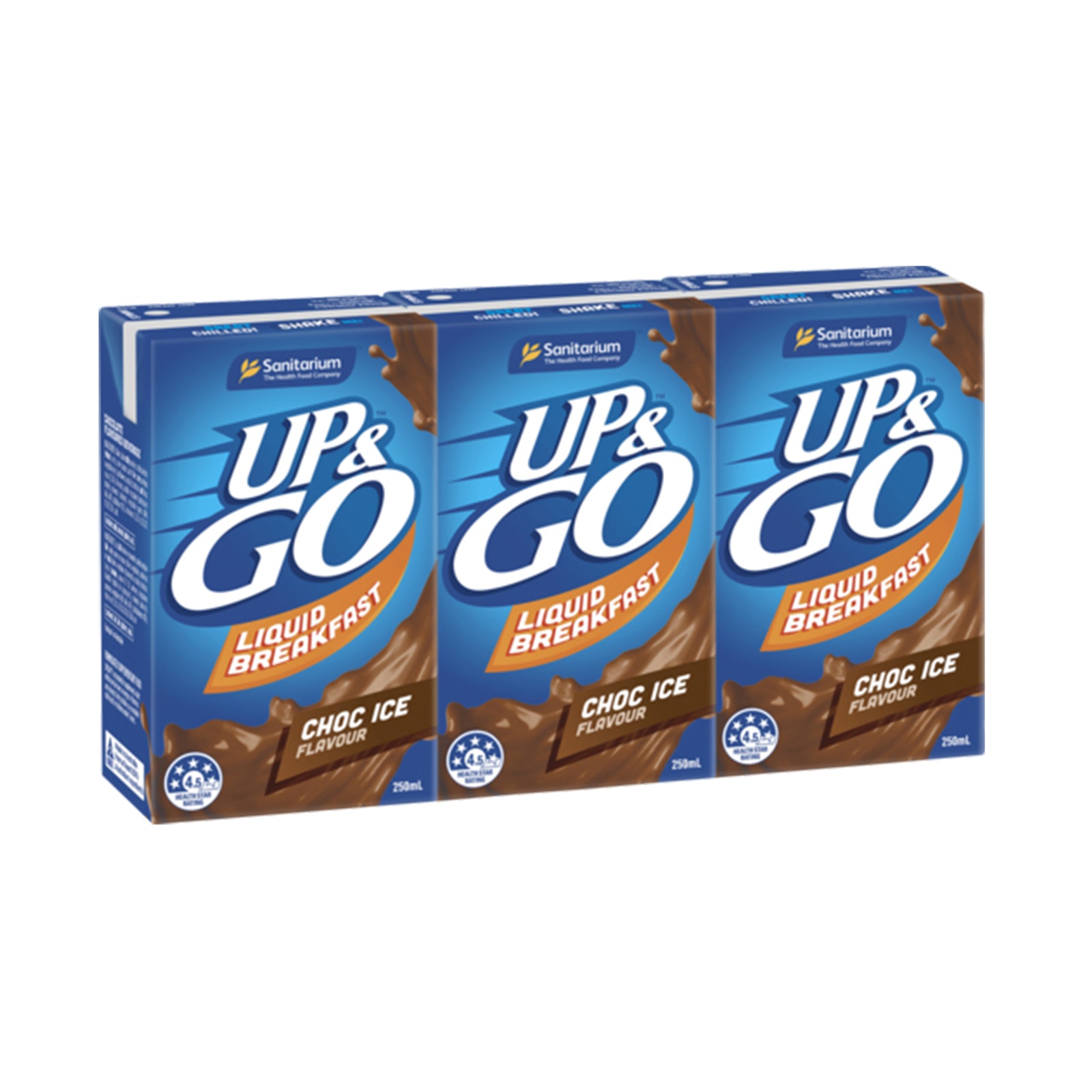 Sanitarium Up & Go Chocolate Ice 250ml x 3