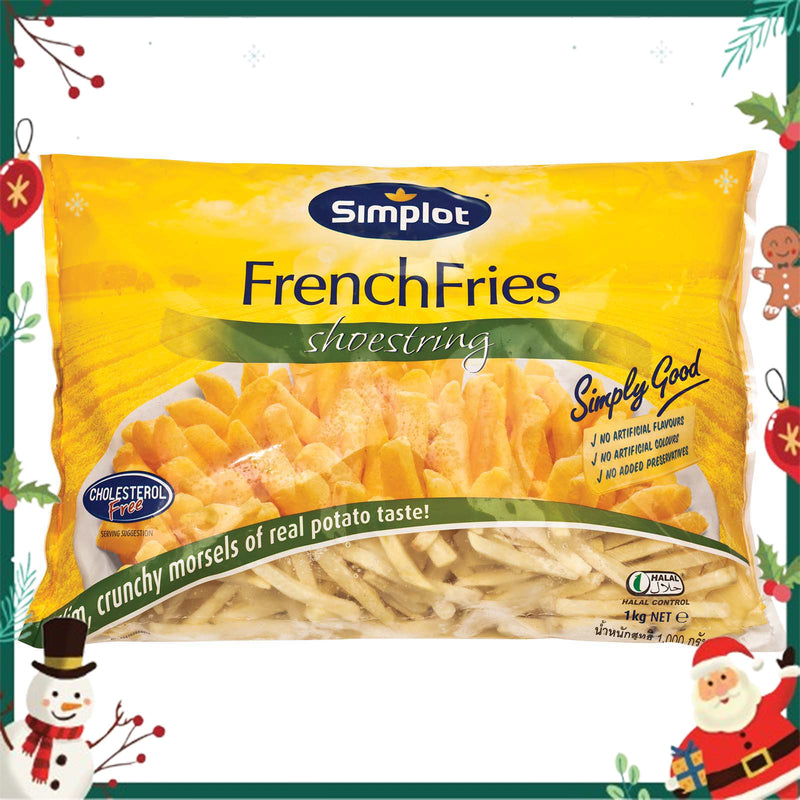 Simplot Shoestring French Fries 1kg