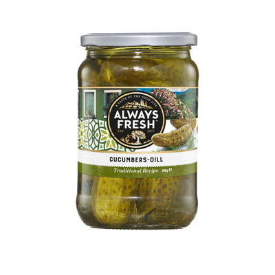 Always Fresh Pickled Cucumber and Dill 680g