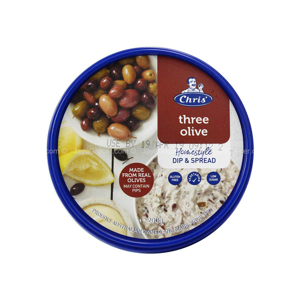 ChrisÃ¢â‚¬â„¢ Three Olive Dip and Spread 200g (highest price)