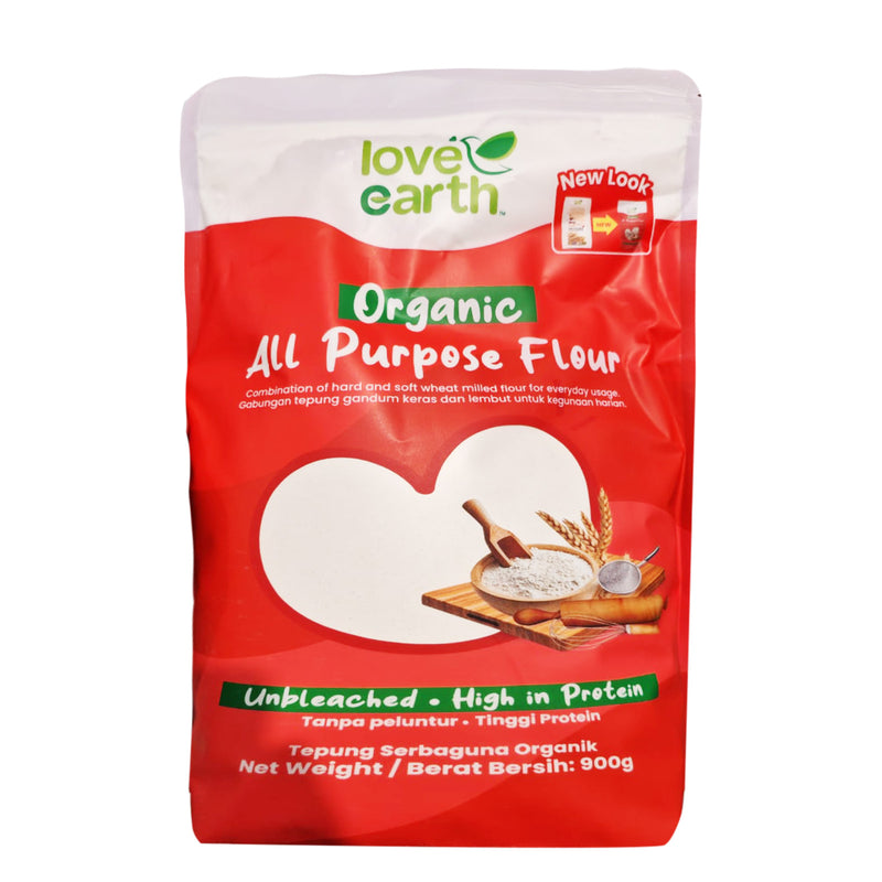 Love Earth Organic All Purpose Flour 900g