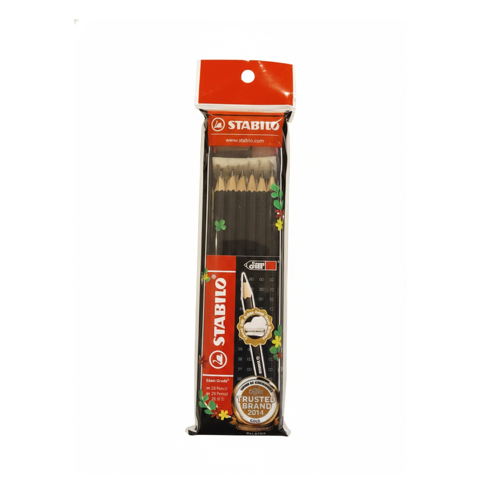 Stabilo Micro 288 2B Pencil with Eraser 12pcs/pack