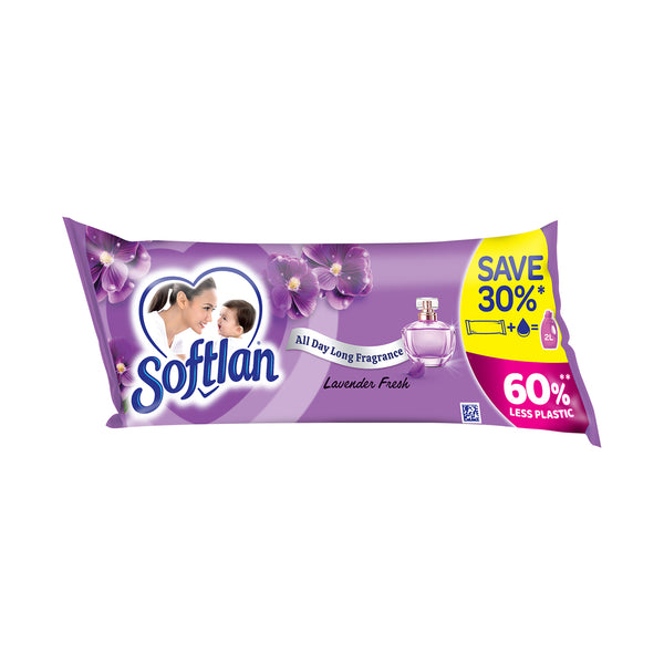 Softlan Lavender Fresh Fabric Softener Eco Softpack 500ml (highest price)