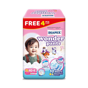 Diapex Wonder Pants Diapers (Extra Large) 40pcs/pack