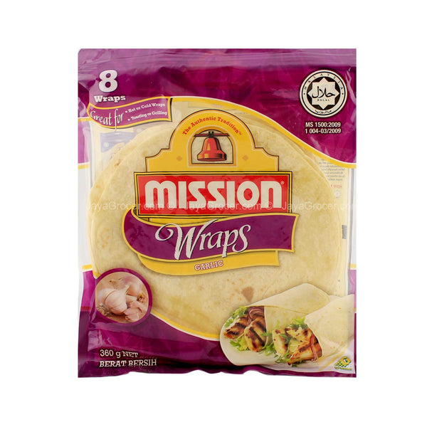 Mission Garlic Wraps 360g (highest price)